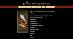Desktop Screenshot of daoc-trophy-mobs.com